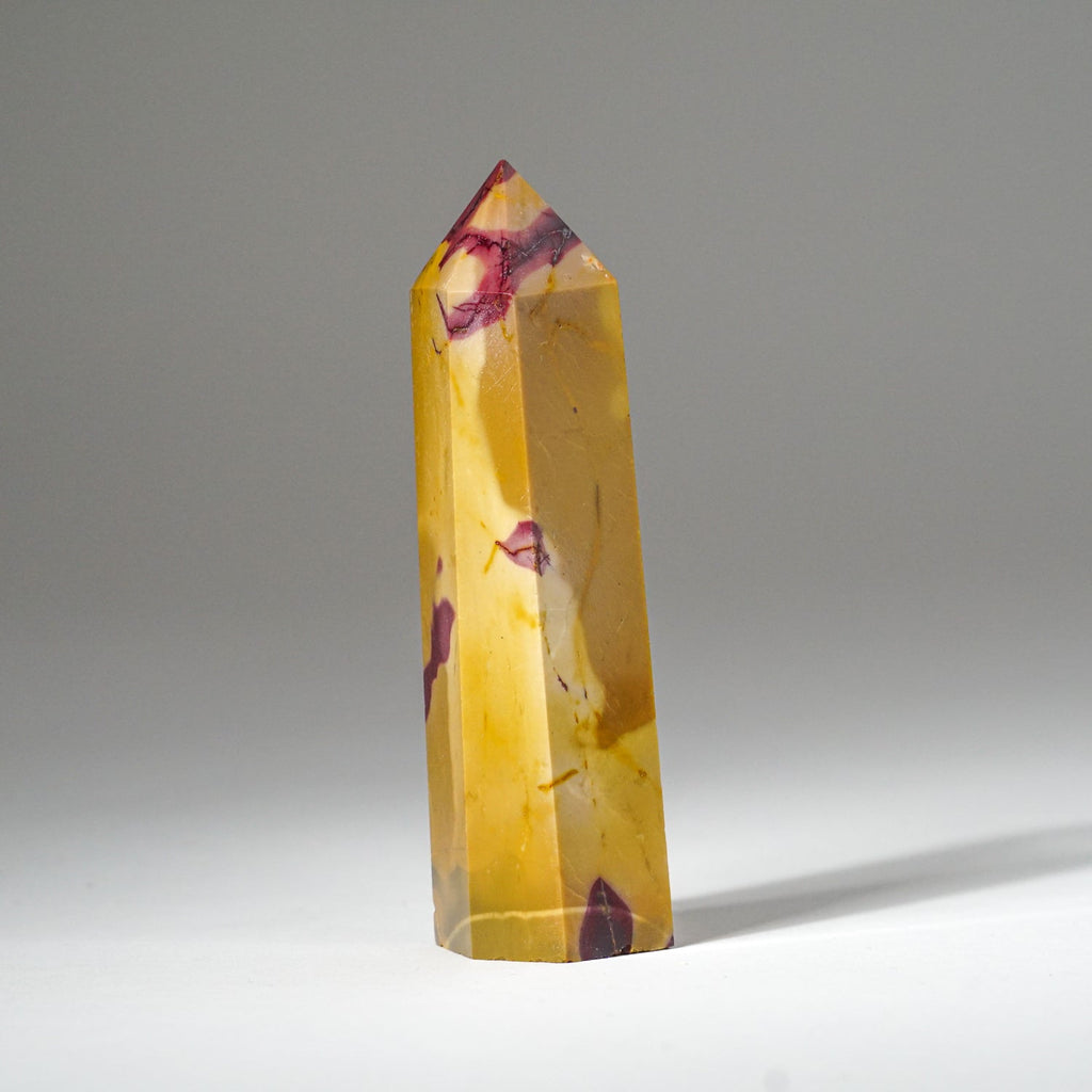 Genuine Polished Mookaite Point from Madagascar