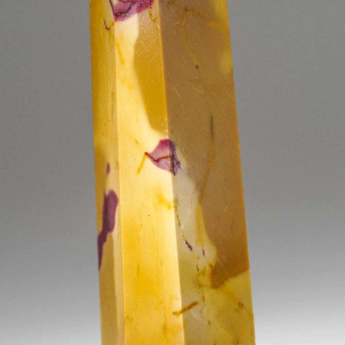 Genuine Polished Mookaite Point from Madagascar