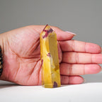 Genuine Polished Mookaite Point from Madagascar