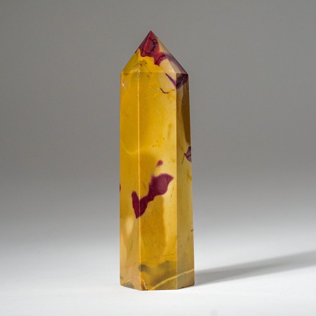 Genuine Polished Mookaite Point from Madagascar