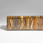 Genuine Polished Tiger's Eye Jewelry box