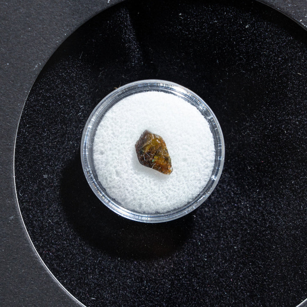 Space Crystal in Glass Display Box