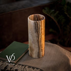 Sahara Onyx - 12" Tall, x 4.5" Diameter (Small Table Lamp #1)