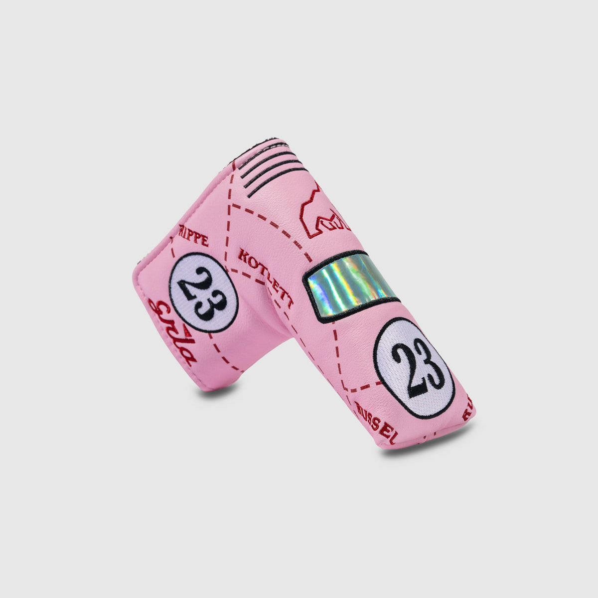 Pink Pig Race Livery Putter Cover