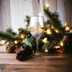 Gold & Silver Deer Wine Glasses