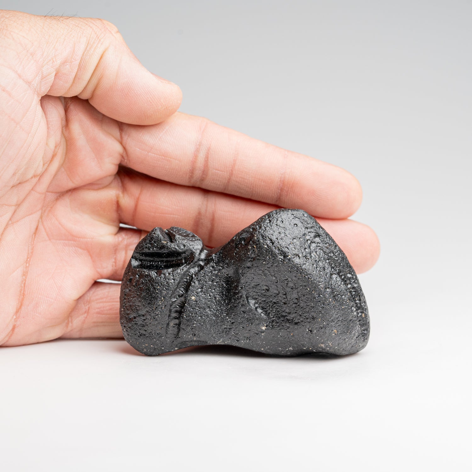 Genuine Museum Quality Indochinite Tektite (133.9 grams)