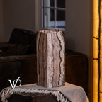 Rosa Onyx Live Edge Table Lamp – 16" Tall × 6" Square #2
