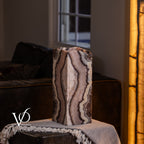 Rosa Onyx Live Edge Table Lamp – 16" Tall × 6" Square #3