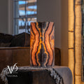Rosa Onyx Live Edge Table Lamp – 16" Tall × 6" Square #3