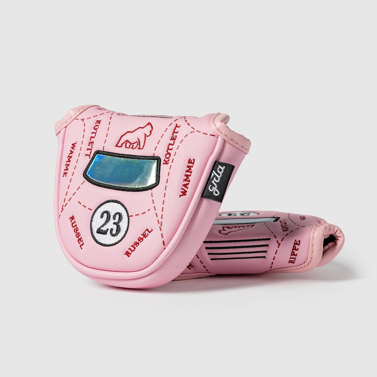 Pink Pig Race Livery Putter Cover