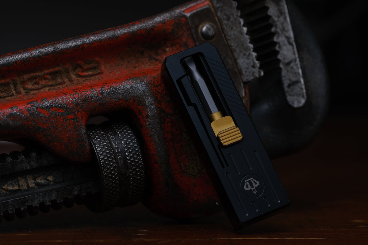 Slidecatch Black Titanium - EDC Tool