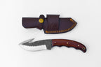 Hand Forged CUSTOM CARBON BLADE " Gut Hook SKINNER" BY TITAN TC-017
