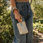 Lucy Mini Zipper Pouch | Canvas Letters to Home