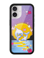 Dolphin Sunset iPhone Case