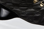 The Cambridge Black Quilted Leather Ankle Women Boot Final Sale!