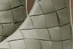 The Luisina Green Handwoven Leather Ankle Boot Final Sale!