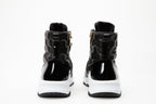 The Cambridge Black Quilted Leather Ankle Women Boot Final Sale!