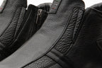 The Montreal Black Leather Casual Zip-Up Ankle Men Boot