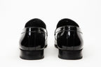 The Dodoma Black Patent  Leather Loafer Men Shoe