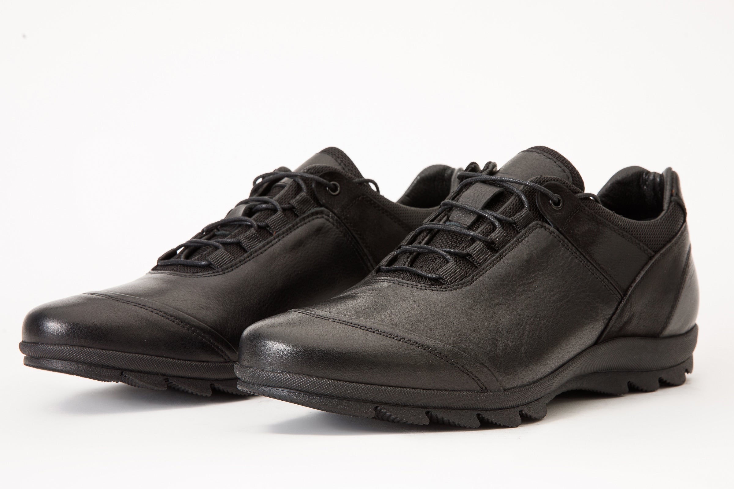 The Madrid Black Leather Casual  Men Shoe Final Sale!