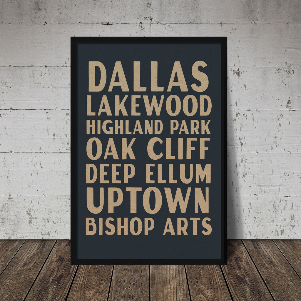 Dallas Texas Subway Scroll