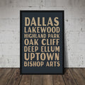 Dallas Texas Subway Scroll