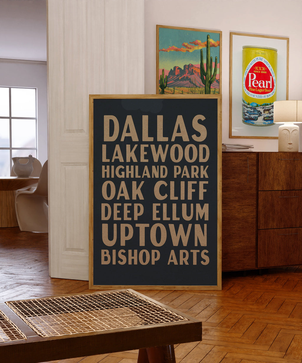 Dallas Texas Subway Scroll