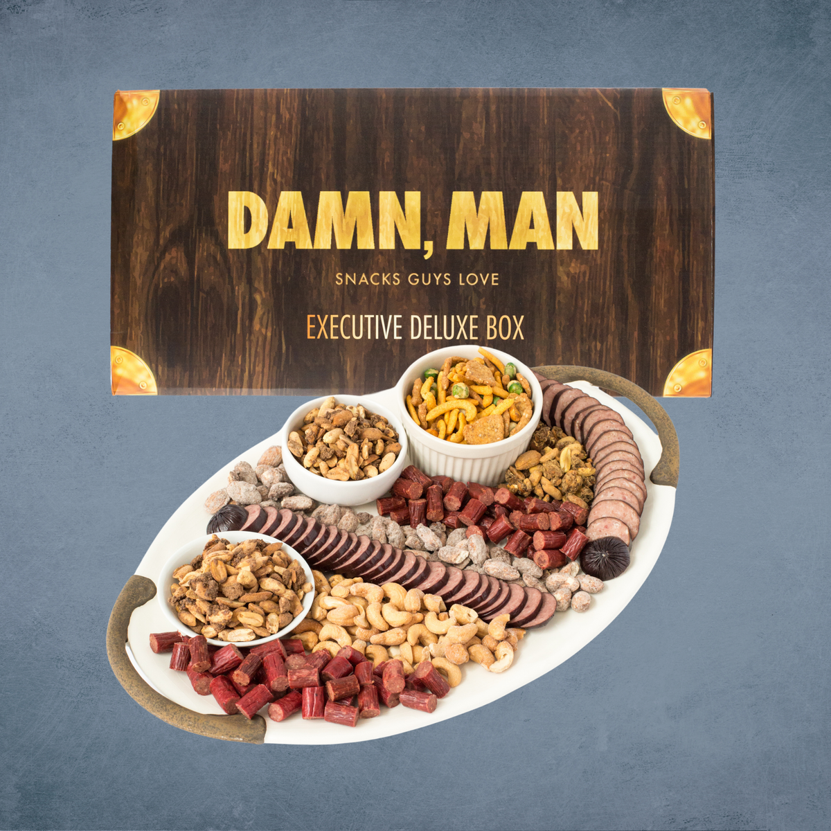 Deluxe Beef and Nut Box 23 Snacks