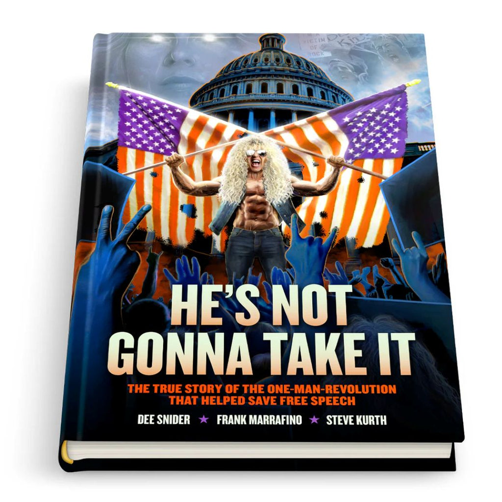 Dee Snider from Twisted Sister: HE'S NOT GONNA TAKE IT - SIGNED Deluxe Bundle