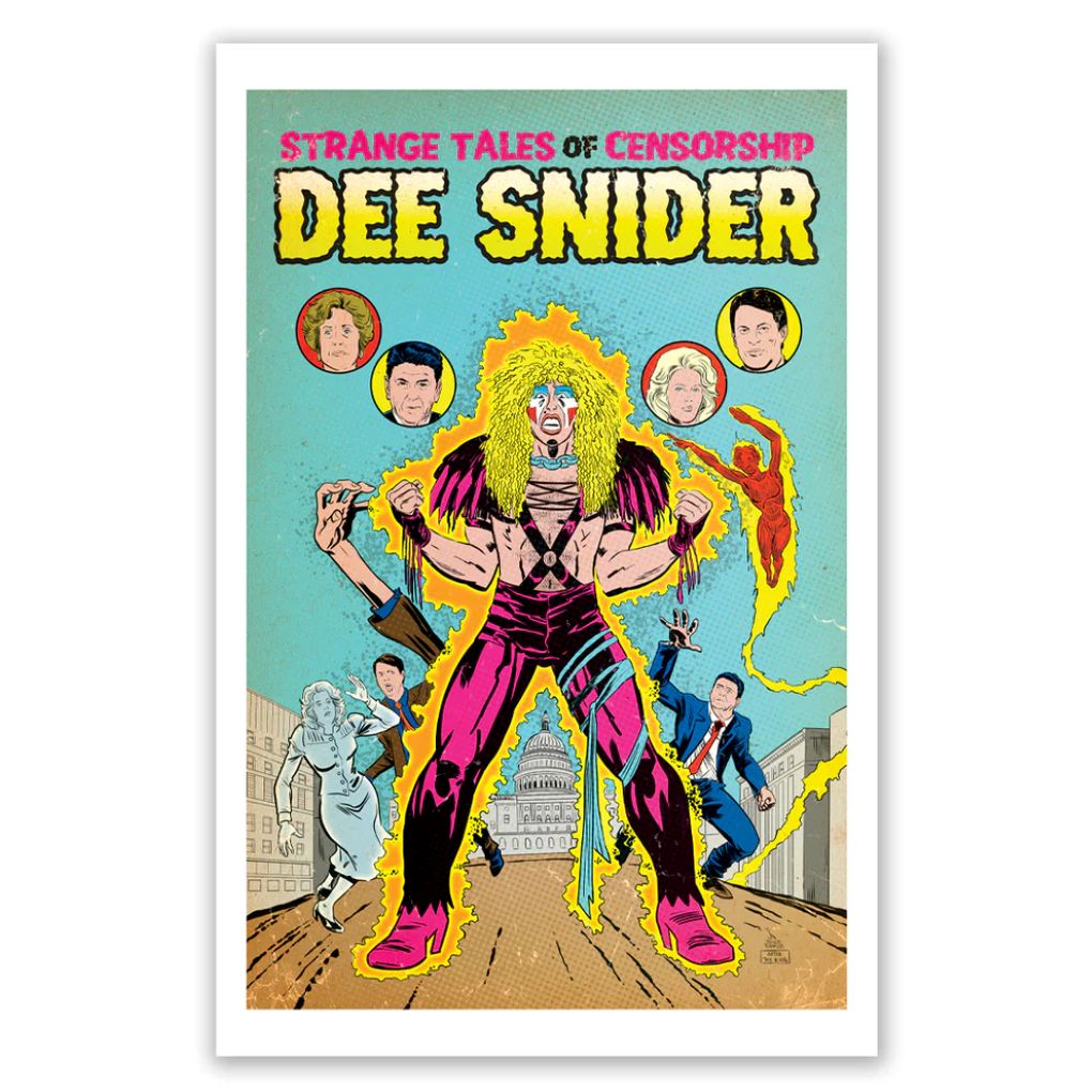 Dee Snider from Twisted Sister: HE'S NOT GONNA TAKE IT - SIGNED Deluxe Bundle