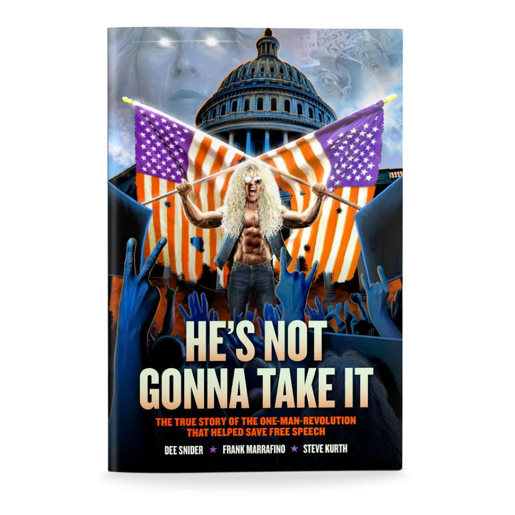 Dee Snider from Twisted Sister: HE'S NOT GONNA TAKE IT - SIGNED Deluxe Bundle