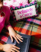 Carrie Needlepoint Pillow