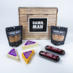 Delicatessen Gift Box – Gourmet Meat, Cheese & Nut Snack Pack