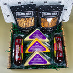 Delicatessen Gift Box – Gourmet Meat, Cheese & Nut Snack Pack