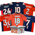 Autographed/Signed Denver Football Jersey Mystery Box with PSA JSA or Beckett COA