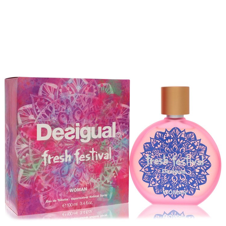 Desigual Fresh Festival by Desigual Eau De Toilette Spray 3.4 Oz for Women