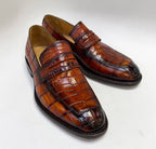 Maurice Detroit Custom Alligator Loafer - Whiskey