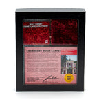 Walt Disney Disneyland Cranberry Room Carpet - 2x2 Inches