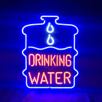 Drinking Water Neon Signs Light