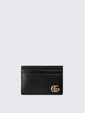Gucci Men Gucci Gg Marmont Credit Card Holder In Leather