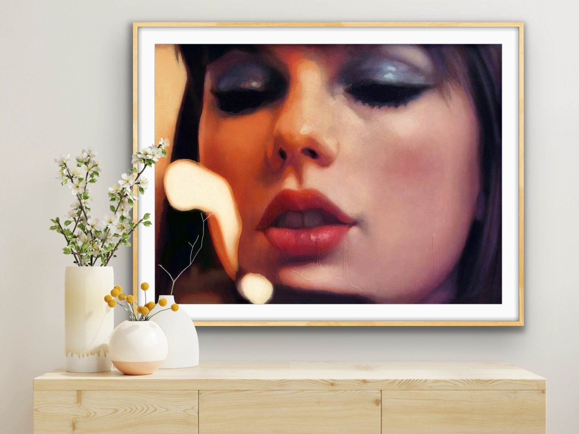 Midnights - Taylor Swift Oil Painting Print