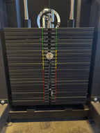 Selectorized Assisted Chin Up/Dip Machine w/ 250lb weight stack (New)