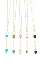 Juliet Gemstone Necklace +5 stones