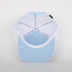 Premium Active 5-Panel Logo Hat (Blue Camo)