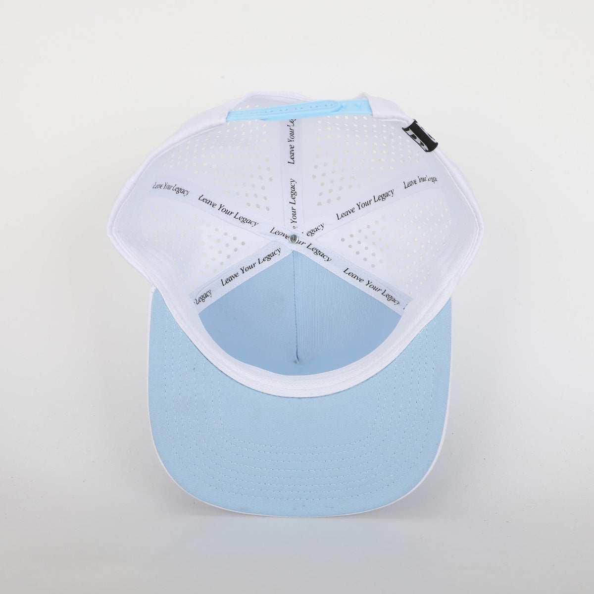 Premium Active 5-Panel Logo Hat (Blue Camo)
