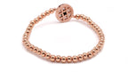 Evil Eye Brass Circle Charm Bracelet Men Women