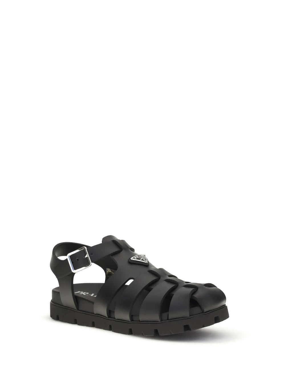 Sandal Rubber Cage Black