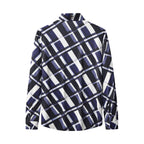 Seamless Bold Plaid Shirt – El Baron BLUE
