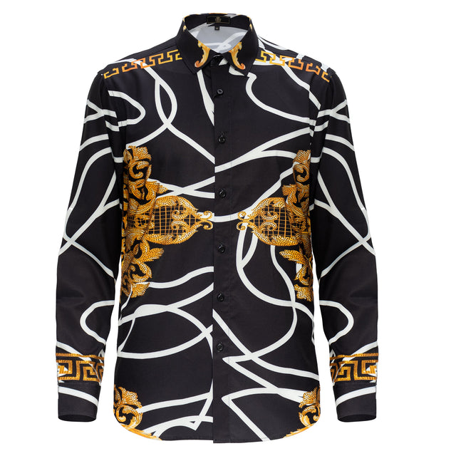 El Baron Old Romance Men's Shirt - Black