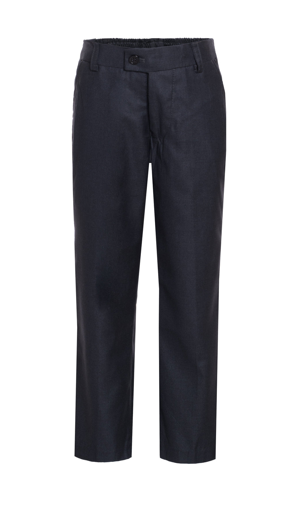 Ezra Charcoal Regular Fit Boys Dress Pants